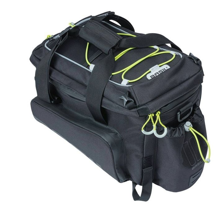 Basil Miles Trunkbag Xl Pro 9-36 Litres Black/lime Black