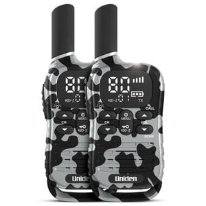 Uniden Uh45-2 Max Uhf Cb Hh Radio Twin Pack - Camo Grey