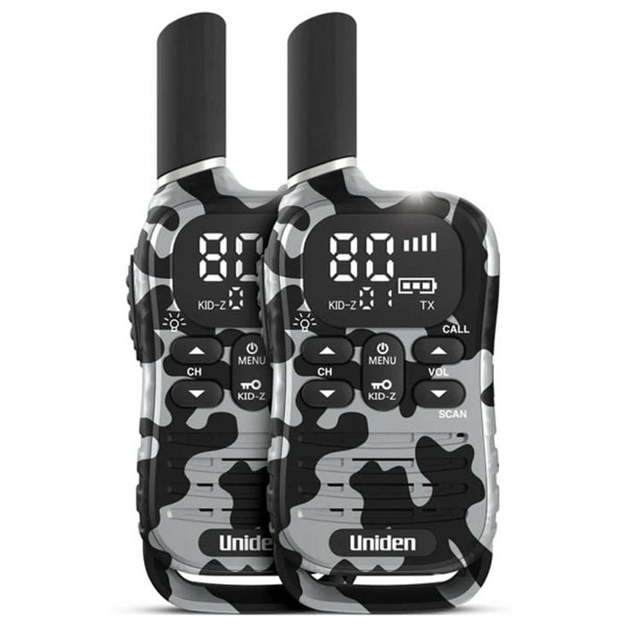 Uniden Uh45-2 Max Uhf Cb Hh Radio Twin Pack - Camo Grey
