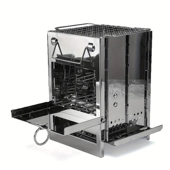 Folding Grill Mini Bbq Firewood Stove