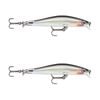 2x Rapala 9cm RipStop Shallow Jerkbait Hard Body Fishing Lures - Silver