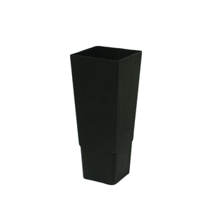 Garden City Plastic 50mm Black Square Tube Grow Pot - 6 Pack