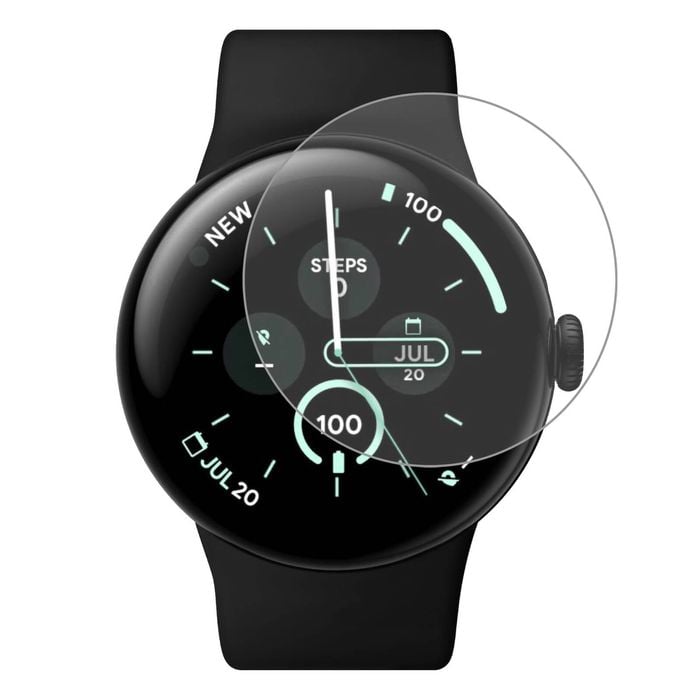 3 Pack MEZON Google Pixel Watch 3 (41mm) Ultra Clear TPU Film Screen Protectors