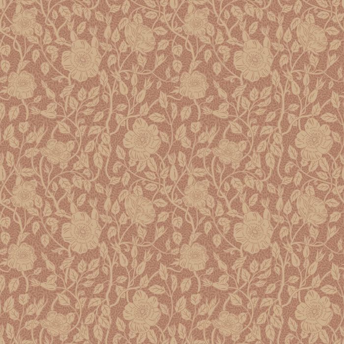 Wallpaper Trader Anton Wallpaper Roll 10.05m X 53cm, Burnt Orange