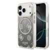Guess Peony Gradient Glitter Edition For Iphone 17 Pro - Grey