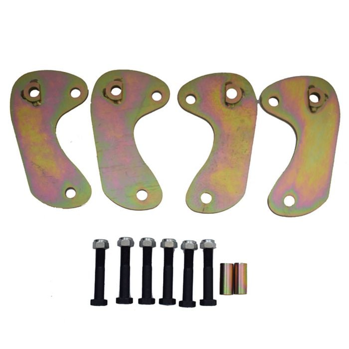 Machter Autoparts 4"-6"Lift Front Caster 5° Castor Plate Kit Fit For Toyota Landcruiser 80 105 1991-ON