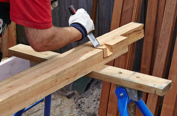 DIY Step Image - How to build a timber screen . Blob storage upload.