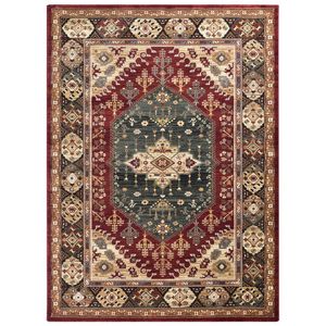 Loom & Lace Riviera 160x230cm Red Aztech Rug