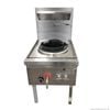 Gasmax Gasmax Stainless Steel Waterless Nature Gas Single Wok Chimney Burner Ww-1nc
