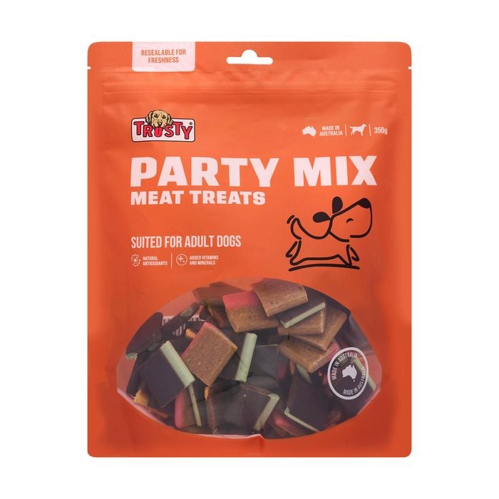 Trusty 350g Party Mix Meat Treats Dog Treats