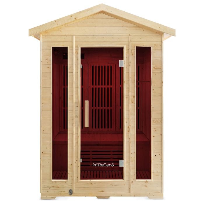 Regen8 Trio Outdoor - 3 Person 2620w Infrared Sauna