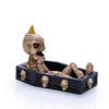 Mystical Worlds Cone Incense Burner/Backflow Skeleton Halloween Home Decor