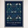 Galrie William Morris Birds Print Exquisite Cotton Exhibition Artwork (1878) Home Decor, Black Frame, 50 x 70cm (20 x 28inch)