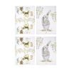 2x 2pc Ashdene Bunny Tales Prints Kitchen Tea Towel Kitchenware Set Floral