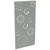 ProtectorAl 300-1200 x 1201-2400mm Palladium Silver Fireworks Unframed Solid Aluminium Decorative Panel 