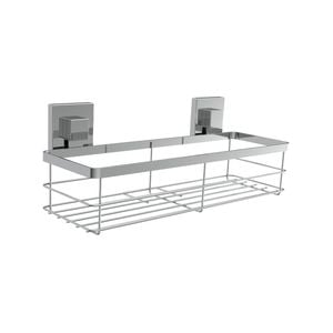 Fusion-Loc 26kg Stainless Steel Suction Large Shower Caddy - Stainless Steel