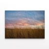 Sunset over Grasses with Sky  Print 100% Australian Made 120 x 90cm  (Stretched)