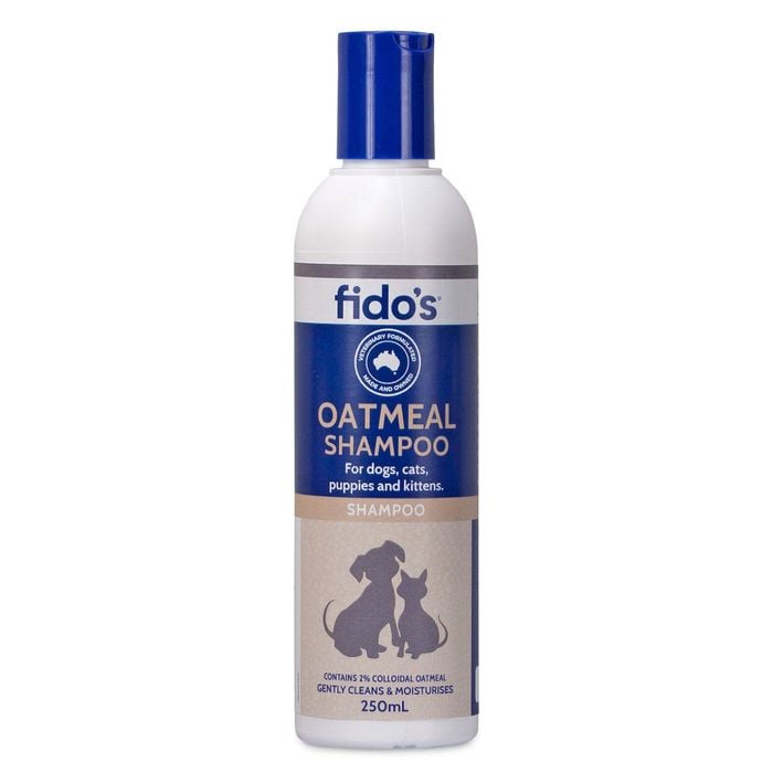 Fido's Oatmeal Shampoo For Dogs Puppies Cats And Kittens 250 Ml