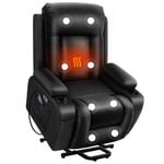 ALFORDSON Recliner Chair Electric Lift Heated Massage