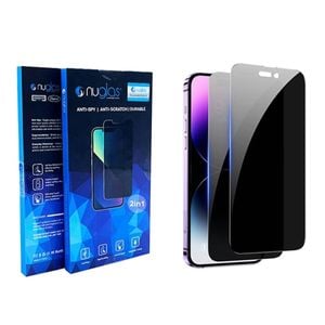 Nuglas 2x Screen Protector 2.5d Privacy Anti-spy Glass For Iphone 14 Pro