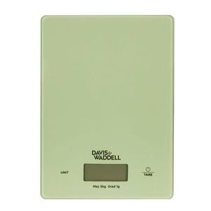 Davis & Waddell 5kg Digital Kitchen Scale - Green