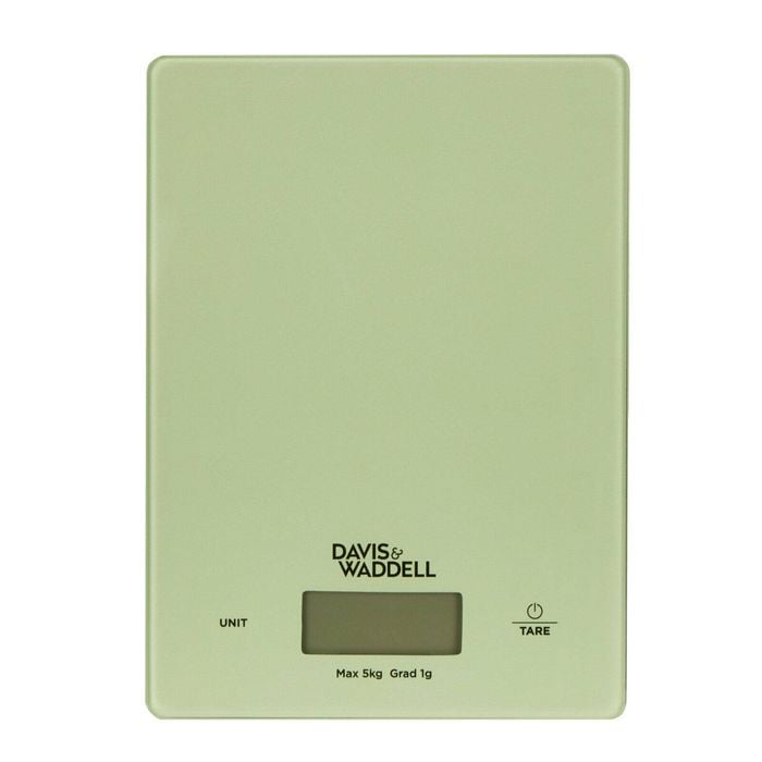 Davis & Waddell 5kg Digital Kitchen Scale - Green