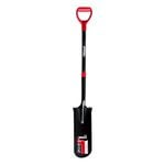 Trojan Fibreglass D Handle Drainage Spade