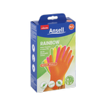 Vileda Ansell Rainbow Nitrile Gloves 80-Pack - Medium/Large