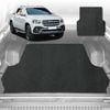 6D Diamond Ute Tub Mat for Mercedes-Benz X-Class Ute 2017-2021 (with factory plastic tub liner)-Black-Outback GT