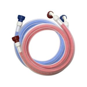 BOSTON 2m Burst Alert Washing Machine And Dishwasher Inlet Hose - Twin Pack