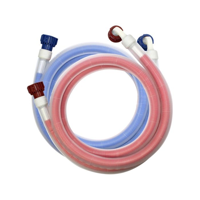 BOSTON 2m Burst Alert Washing Machine And Dishwasher Inlet Hose - Twin Pack