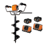AEG 2 x 18V (36V) 4.0Ah FUSION Post Hole Digger Kit