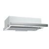 Bellini 60cm Retractable Rangehood White Finish With Stainless Steel Fascia