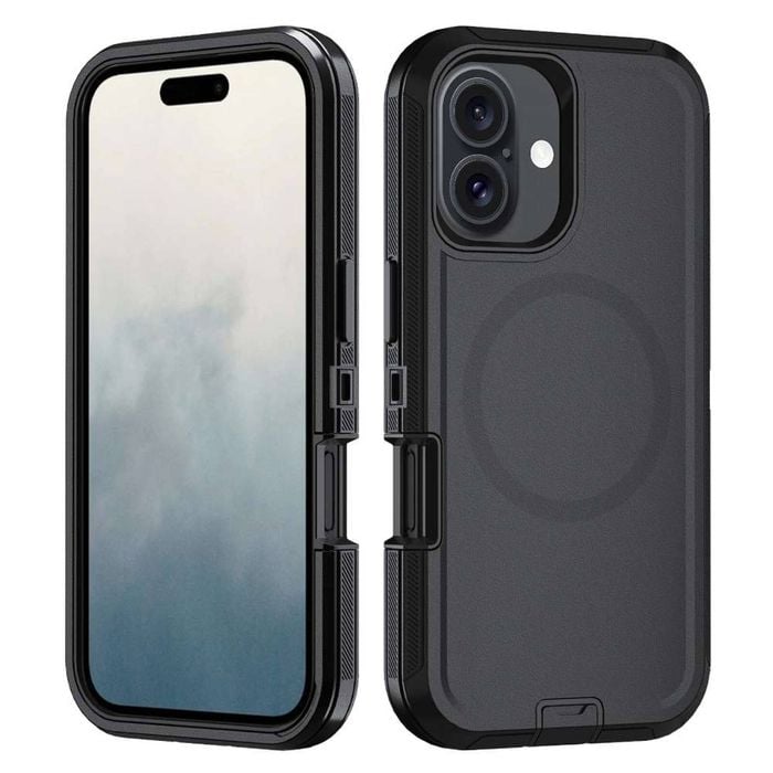 Soka Rugged Phone Magsafe Case (suits Iphone 17) - Black
