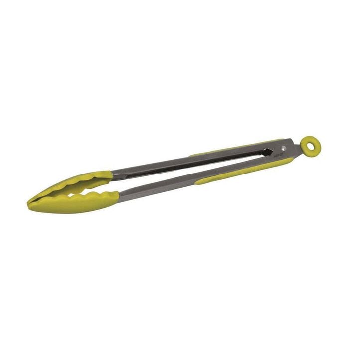 Avanti 30cm Stainless Steel/Silicone Tongs Cooking Utensil Serving BBQ Clip GRN