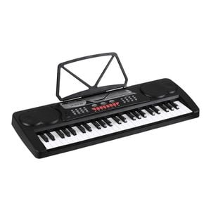 Alpha 49 Key Electronic Keyboard Portable Digital Piano Musical Instrument Black