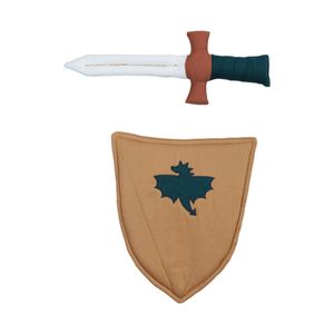 2pc Fabelab Dress Up Cotton Shield & Sword Kids/Children Party Costume 3-6y