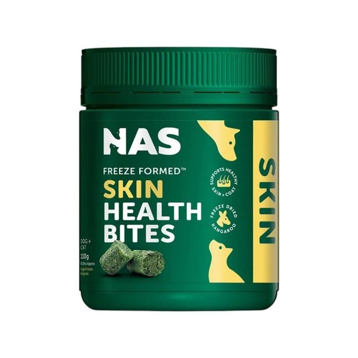 NAS Freeze Formed Skin Health Bites for Dogs & Cats 110g 60 Pack