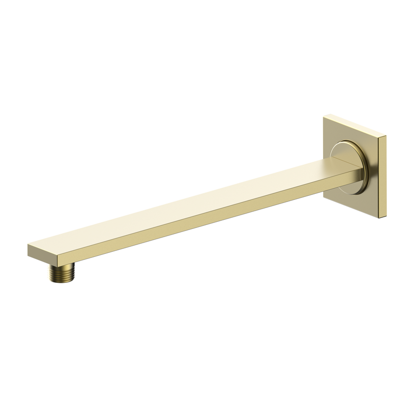 Mondella 300mm Brushed Brass Rococo Shower Arm