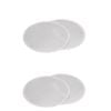 2x 2pc La Cafetiere Replacement Filter For Coffee Knock Box - White