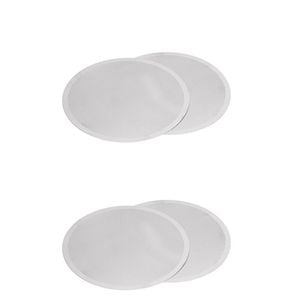 2x 2pc La Cafetiere Replacement Filter For Coffee Knock Box - White