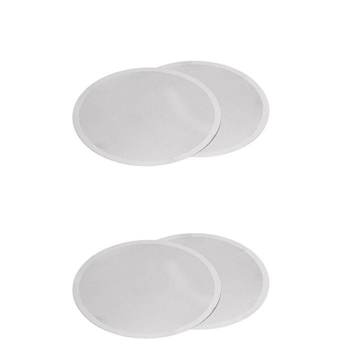 2x 2pc La Cafetiere Replacement Filter For Coffee Knock Box - White