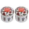 Banksia Red Floral Emblems Of Australia Tin Chocolate Fruit Nut Mix 200g - 2 Pack
