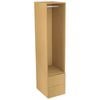 Lugna 2048 x 450 x 580mm Sand Hanging 2 Drawer Storage Cabinet
