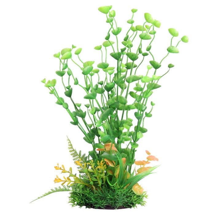 Aqua One Ecoscape Large Ogris Auribus Green Plastic Plant 30cm - Large (28401)