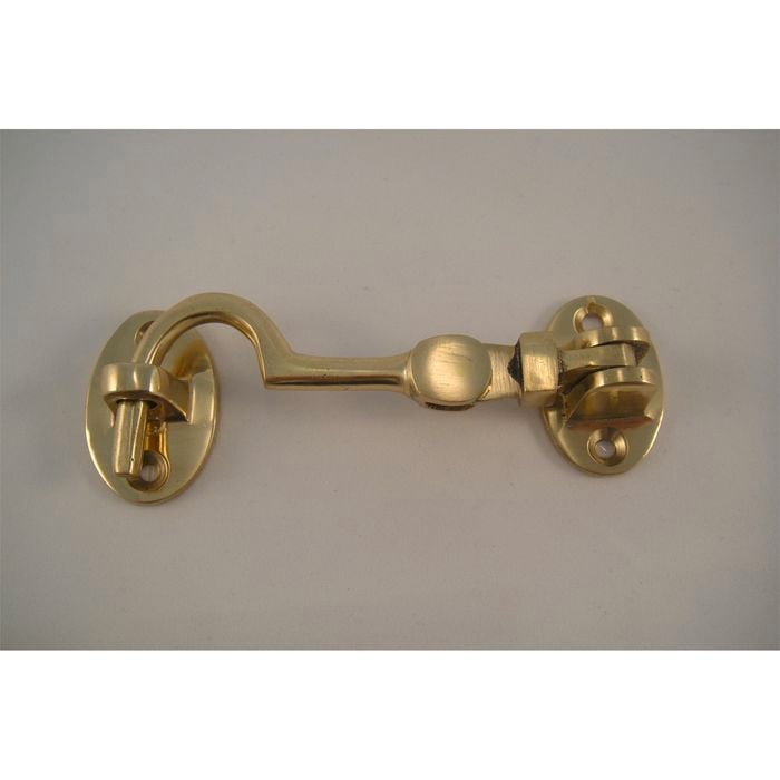 Miles Nelson Cabin Hook Brass 70mm
