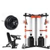 SmartFitFit C1 Max with Multi Functional Bench and 100kgs Weights Package