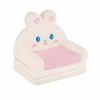 Costway Kids Sofa 2-in-1 Convertible Couch Lounger Foldable Bunny