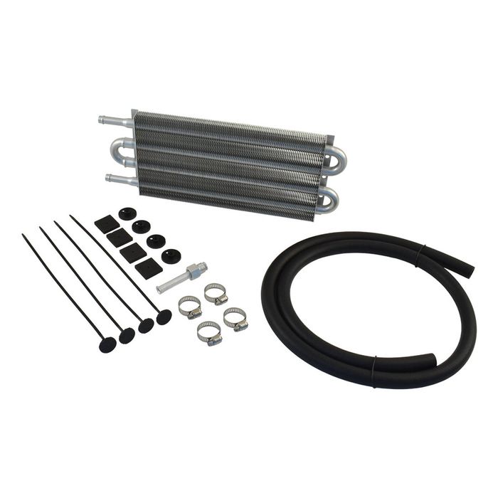 Calflow Transmission Oil Cooler Kit, Tube & Fin, 12.75" x 5" x 0.75"