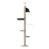 PaWz 6-Level Adjustable Height Floor to Ceiling Cat Tree
